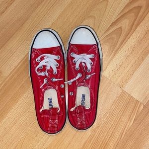 Red converse